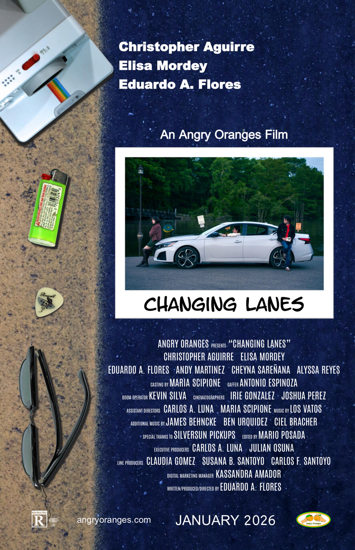 📣🍊 — Official Poster for Changing Lanes Premiere Released